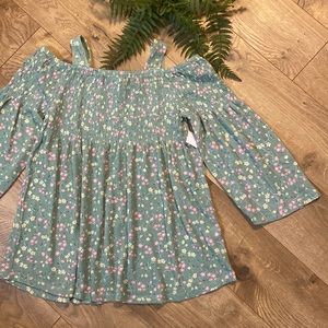 Girls Floral Cloud Chaser Top
